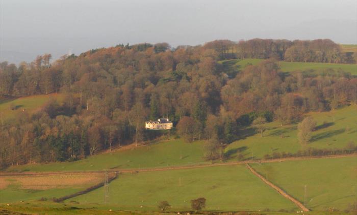 Plas yn Yale from mountain opposite
